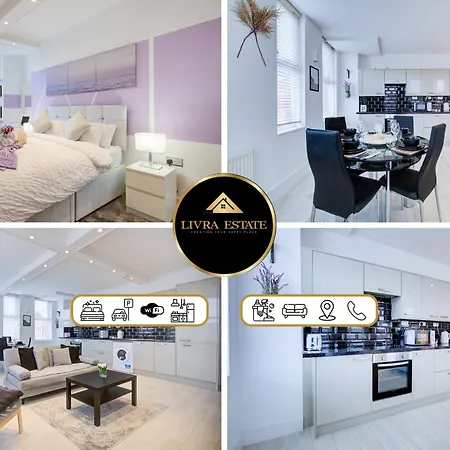 Stylish 1 Bed Apt By Livra Estate Short Lets & Serviced Accommodation Sutton With Free Parking Kamer foto