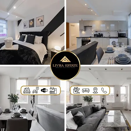 Stylish 1 Bed Apt By Livra Estate Short Lets & Serviced Accommodation Sutton With Free Parking Kamer foto