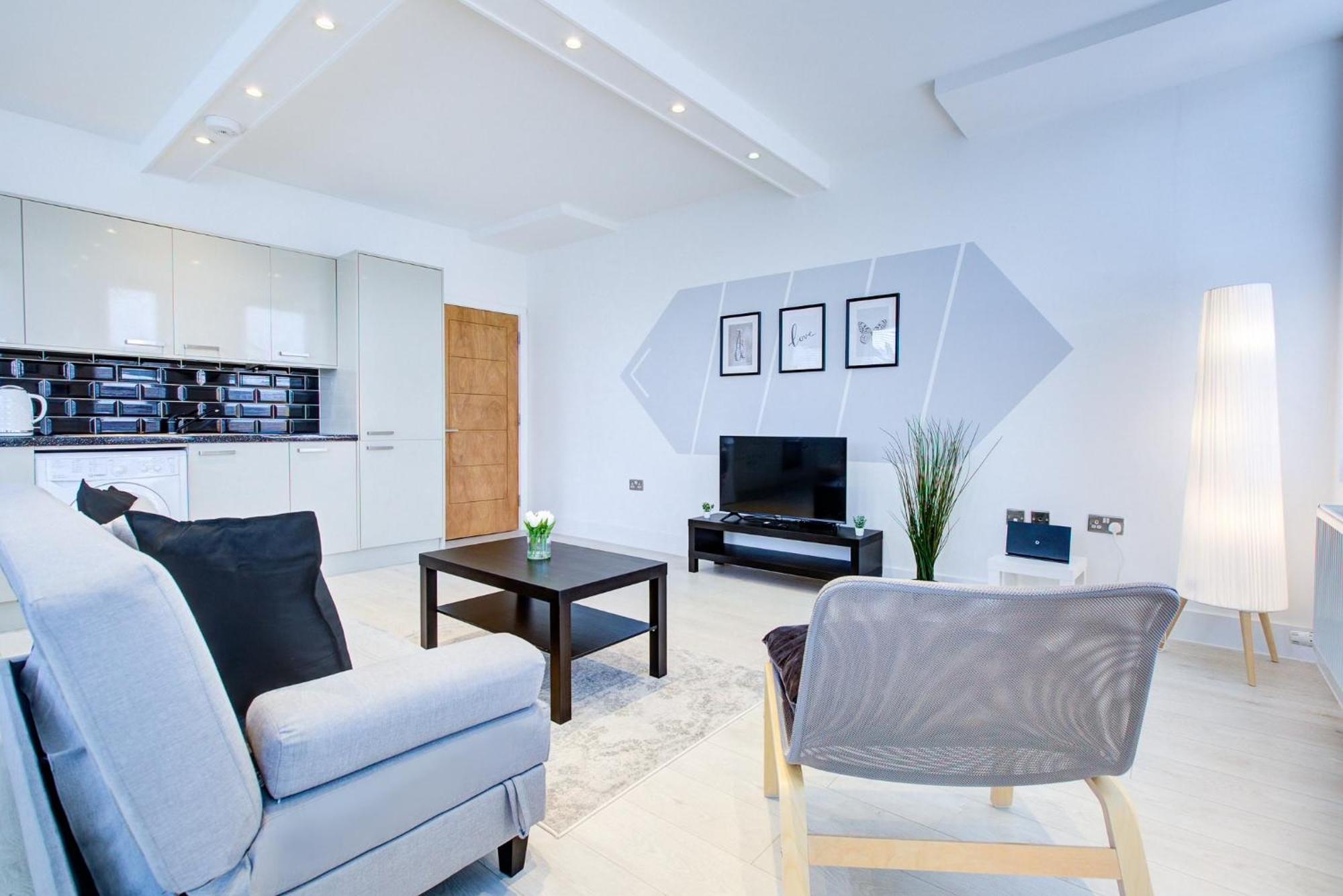 Stylish 1 Bed By Livra Estate Short Lets & Serviced Sutton With Free Parking Sutton (Greater London)