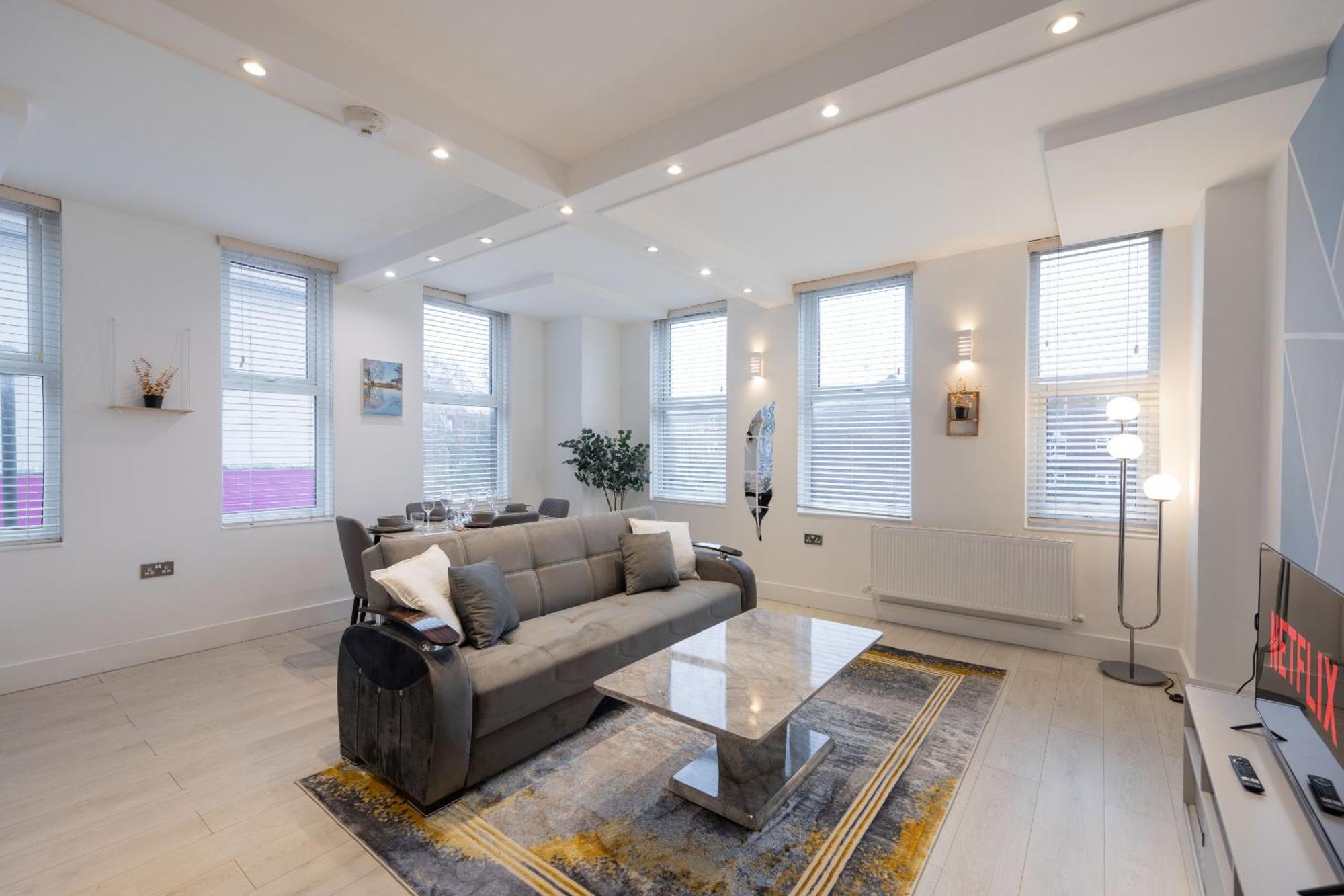 Stylish 1 Bed By Livra Estate Short Lets & Serviced Sutton With Free Parking Sutton (Greater London)